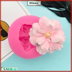 Follow Get New[Bloom Z] 1Pc Beautiful Flower Mould DIY Plaster Resin Art Soft Silicone Fondant Chocolate Mold Soap Cake Decoration Baking Tool