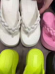 New WomenS EVA Slippers Ins Woven Wedge Sandals Niche For Outdoor Beach Vacations In The Summer