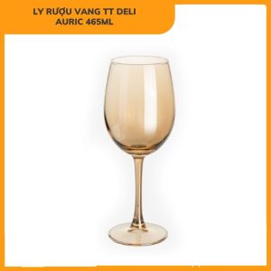Ly Rượu Vang Thủy Tinh Pha Lê Vàng Đẳng Cấp Hoàng Gia