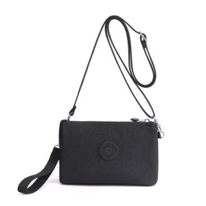TAS SELEMPANG WANITA SLING BAG NILON ANTI AIR MULTIFUNGSI KOREAN CLUTCH POUCH NYLON WATERPROOF MURAH IMPORT SL101