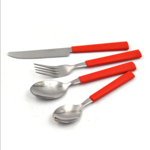 Set Paket Lengkap Sendok Garpu Pisau Stainless Steel Sendok Set Alat Makan Stainless Steel 4 Set