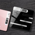 เครื่องชั่งน้ำหนักดิจิตอล 0.1-180KG แสดงอุณหภูมิ Electronic weight scale（แถมสายวัด+แบตเตอรี่ฟรี）. 