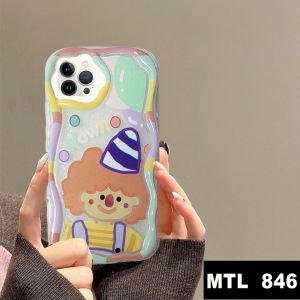 SOFTCASE SILIKON SOFT CASE WAVY CURVED EDGE CREATIVE LITTLE MONSTER CUTER CLOWN COVER FOR REALME  C63 C65 C67 C51S C51 C53 C55 C35 C33 C31 C30 C25 C25S C21Y C25Y C20 C12 C11 C2 C1 REALME 9i 5 5i 5S 2 PRO -BAD