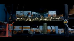 LAMPU STROBO KACA STROBO NEW ANIMASI TERBARU DORAEMON & ANGRYBIRD  5 BARIS