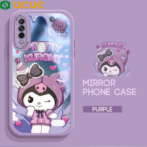 UCUC เคสสำหรับ OPPO A17 A17K A31 2020 A33 2020 A36 A3S Oppoa17 Oppoa31 Oppoa33 Oppoa36 Oppoa3s เคสมือถือการ์ตูนคุโรมิเคสกระจกคลุมเต็มแบบบางเฉียบปกหนัง