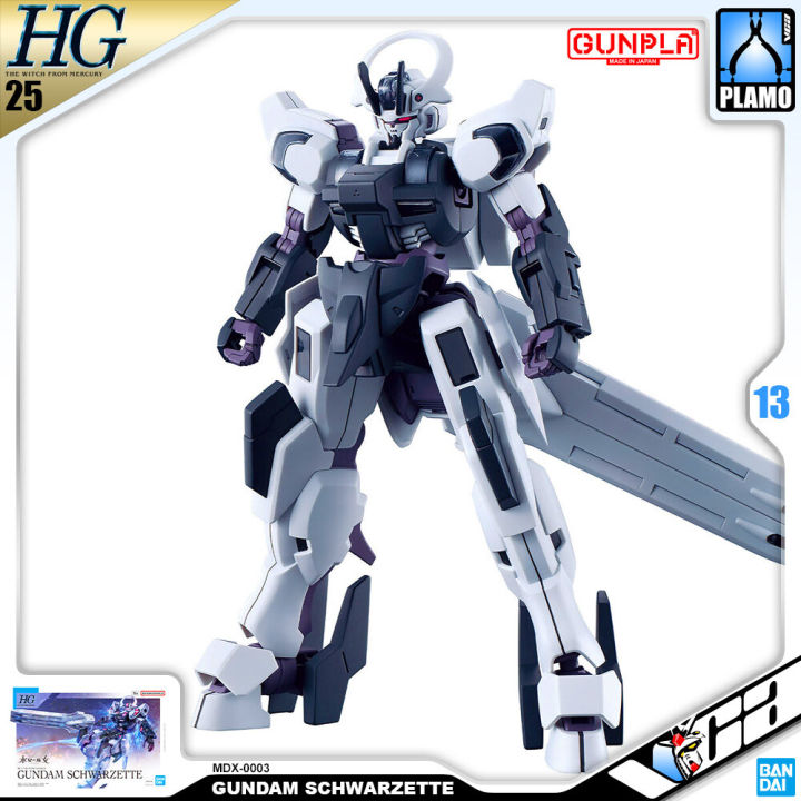 VCA 8️⃣ BANDAI GUNPLA HIGH GRADE HGTWFM HG 1/144 GUNDAM SCHWARZETTE ...