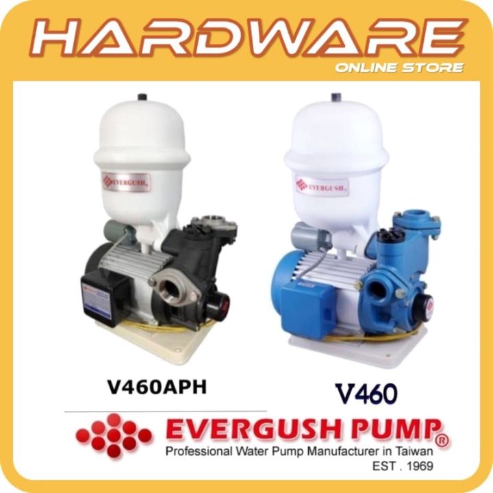 100 Original Made in Taiwan EVERGUSH House Use Automatic Water Pump 0