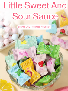 Hotel Catering Multiflavored Fruit Candy Highvalue Hard Candy Fruit Flavor Mint Candy