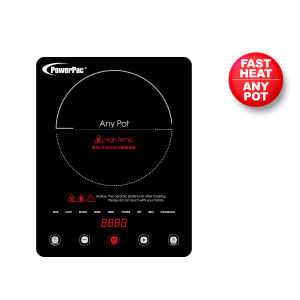 PowerPac Ceramic Cooker Steamboat (Any Pot) BBQ Grill 2000 Watts  (PPIC880)