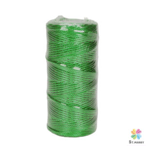 MD ดิ้นสี เชือกห้อยป้ายแท็ก 1.5มิล DIY สร้อยข้อมือ ตกแต่งงาน ห่อขวงหวัญ ประกับต้นคริสต์มาส packing rope