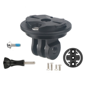 Multifunctional Bicycles Camera Adaptor Mount Bike Computer Fixing Base Bike Light Seat Post Mount Computer Holder