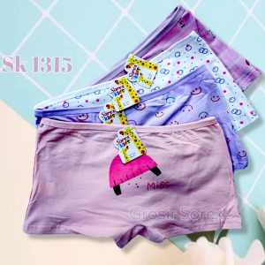 Celana dalam anak perempuan Lusinan cd anak Sorex Kids 1315 katun Boxer motif LUCU M-XL