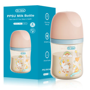 Dr.isla PPSU Milk Bottle Wide Neck Botol Susu Teat Nipple Puting Susu Wide Neck Puting Anti-0colic PB01&PB02