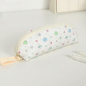 CHLOCH In ấn Đại Dương Hộp đựng bút chì Thiết kế khóa Thiết bị cầm tay Túi đựng bút Di động Dung lượng lớn Túi đựng văn phòng phẩm Quà tặng