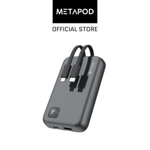 Mazer Power Charge Link PD20W 10000mAh Power Bank | Dual Charging Port | USB-C & L Cable