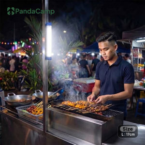 Rechargeable USB LED Tube Emergency Light Magnetic Outdoor LED Lamp Lampu Kecemasan Khemah Magnetik