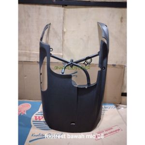 WIN-kolong / footrest bawah mio smile garnish lokal hitam