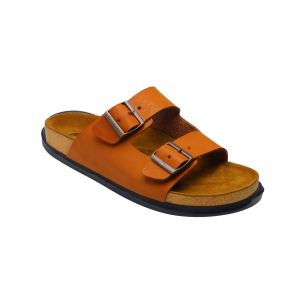 Footstep Footwear Sandal Pria Slide Octa Brown Original Sandal