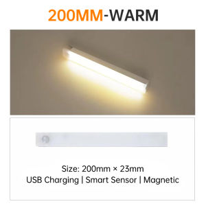 【Free Gifts】 Motion Sensor LED Lights Rechargeable Magnetic Cabinet Light Indoor Sensor Light Motion Detector Night Lights Automatic Light For Room Rewvvi