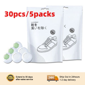 【SG SELLER】30/60Pcs Shoe Deodorant Balls Shoe Capsule Odor Remover Shoes Socks Wardrobe [6Pcs/pkt]