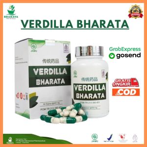 Obat Herbal Paru Infeksi Paru-Paru Penyakit Paru-Paru Basah Paling Ampuh - Verdilla Bharata Isi 60 Kapsul