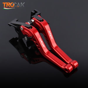 For Kawasaki Ninja 250 300 Ninja 400 Z400 Z250 Motorcycle CNC Accessories Short Adjustable Brake Clutch Levers