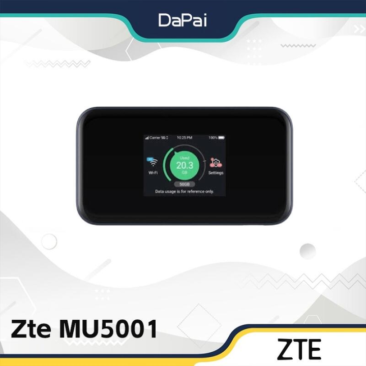 ZTE MU5001 5G Wireless WiFi Router Portable Modem Mini Outdoor Hotspot ...