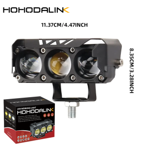 HOHODALINK Lampu Tembak Sorot LED Laser 2 MATA Tahan Air/Lampu Sorot Led/Lampu Tembak SQL 2 MATA Polos Super Terang/Lampu Tembak Led