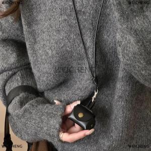 [COD] WEICHENG Creative Vintage Mini Coin Purse Necklace For Women Cool Small Pendant Headphone Cover Compact Long Rope Sweater Chain Gifts