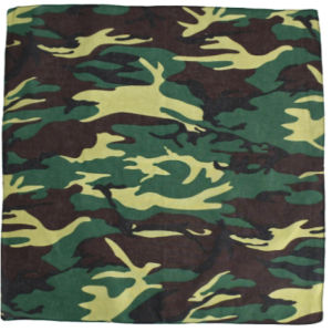 Hip Hop Neck Scarf Flame Patterned Scarf High-Quality Color Blocked Printed Headscarf Fashionable