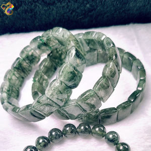 Premium Grade Green Rutile Shou Pai