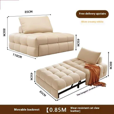 Single Sofa Bed Household Folding Dual-use Sofa Bed Small Household Telescc Multifunctional Sofa Bed