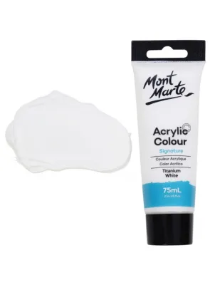Acrylic Paint 75ml – Mont Marte Signature | High Coverage Fast Drying Artist Colors for Canvas Crafts & DIY