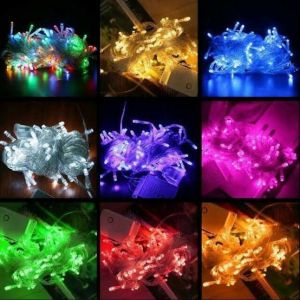 LAMPU HIAS LED TUMBLR RAINBOW WARNA WARNI PLUS SOKET SAMBUNGAN - 6 METER / 10 METER - LAMPU NATAL