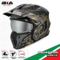 Gille Helmet YM-926 SQUADRON HANYA Motorcycle Helmets Modular Full Face Convertible Half Face. 