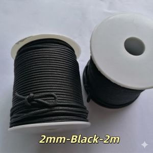 10M 2mm Red Rubber Wishbone Matching PE Line Speargun Cord For Spearfishing Rigging Work