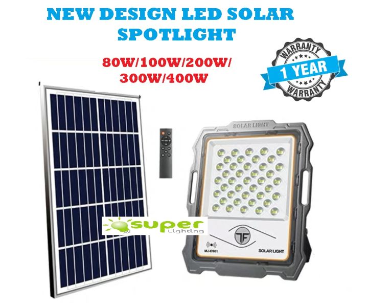 Solar Spotlight Led Flood Light Outdoor Light 80w100w200w300w400w High Brightness With 1417