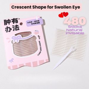 Moffie Waterproof Double Eyelid Tape Natural Invisible Portable Double Eyelid Filter Seamless Double Sticker