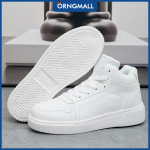 ORNGMALL Giày thể thao thường ngày cho nam Giày đi bộ cho nam chạy bộ thể thao thoải mái chống trượt Nhẹ giày trượt băng cắt cao thoáng khí 36-45