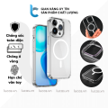 Ốp Lưng Trong Suốt IPHONE 15 Pro/ 15 Pro Max WIWU Viền Camera Màu, Chống Sốc, Mặt Lưng Chống Ố Vàng, Hỗ Trợ Không Dây. 