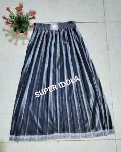 ROK PLISKET BLUDRU VELVET IMPORT ANAK PEREMPUAN 4-12 THN / ROK ANAK / PAKAIAN BAWAHAN ANAK CEWEK