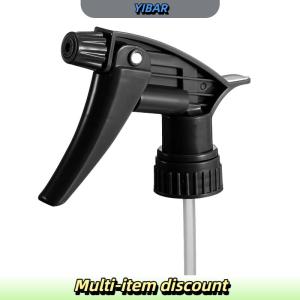YIBAR หัวพ่นสเปรย์แบบทริกเกอร์ปรับได้ทนทานต่อความเป็นกรดและด่างสำหรับทำความสะอาดรถในบ้านสวน