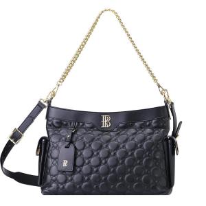 Royal Bagger Genuine Cow Leather Quilted Crossbody Bag Large Capacity Tote Handbag Chain Shoulder Purse for Women 3270