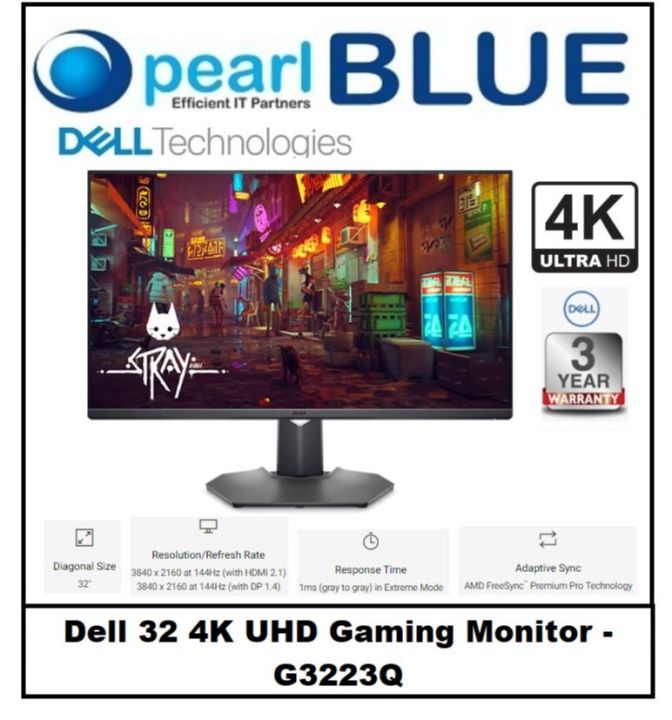 [SAME DAY DELIVERY] Dell 32 4K UHD Gaming Monitor G3223Q
