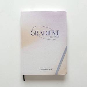 Sổ tay a5 sổ tay ghi chép ruột kẻ ngang grid dotgrid làm bullet journal Crabit - Gradient