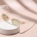 JN IMPRESSION Polygonal sunglasses retro fashion cross-border small square frame round face slim sunglasses personality street shooting sunglasses. 