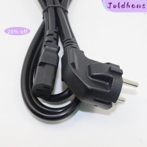 Joldhans EU Plug Power Cable Power Adapter Extension Cord For Asus Dell HP Notebook TV Monitor PC Computer Printer PC Laptop