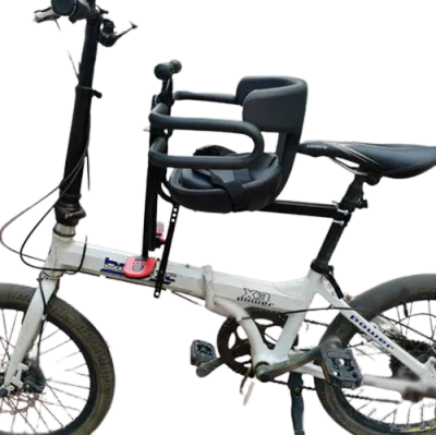 Bicycle Child Seat Kid Front Seat Safety Child Bicycle Seat Guard Rail Saddle Pedal Support Back Rest Mountain Bike Child Seat