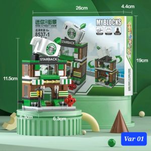 Mainan Balok Susun Anak - Toko Modern Terdapat 8 Model - Mainan Edukasi Hadiah Anak