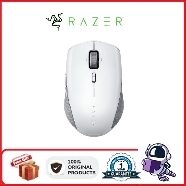 Souris Sans Fil RAZER Pro Click Mini - Clics Silencieux, 7 Boutons Programmables | Blanc Mercury